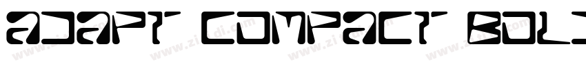 Adapt Compact Bold字体转换